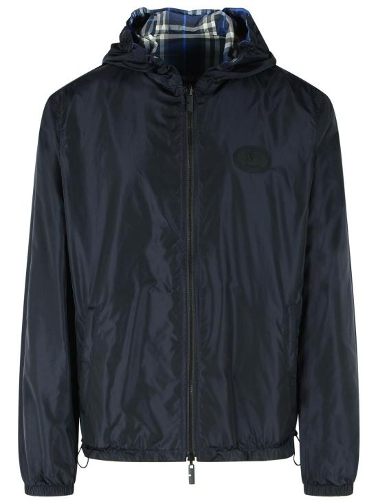 26SS 버버리 체크 리버시블 나일론 자켓 8118823C4060 Blue