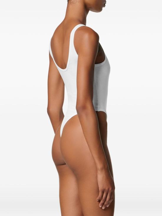 26SS 베르사체 바디수트 티셔츠 1019688 1A095511W010 White - VERSACE