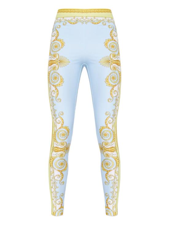 26SS 베르사체 레깅스 1003900 1A171645Y580 Clear Blue