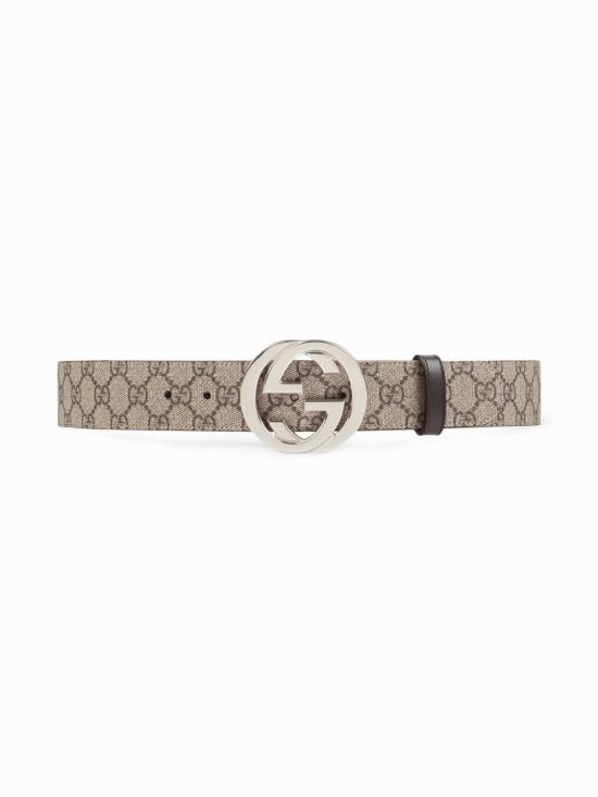 26SS 구찌 GG 슈프림 G 버클 벨트 411924 KGDHN9643 - GUCCI