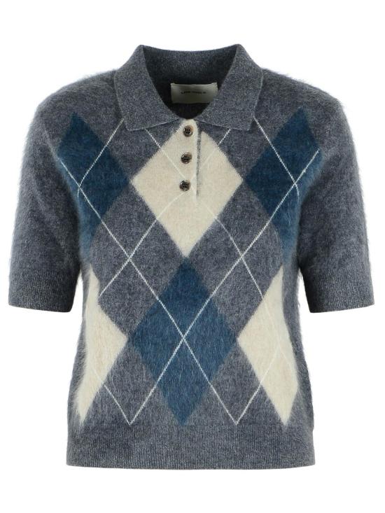 26SS 리사 양 스웨터 2026036GRAPHITE NIGHT FALL SAND CREAM Grey