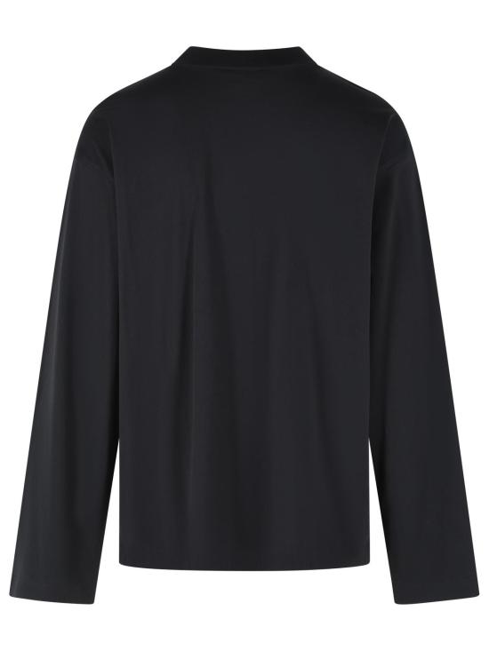 26SS 드리스 반 노튼 폴로 티셔츠 021103 3600900 Black - DRIES VAN NOTEN