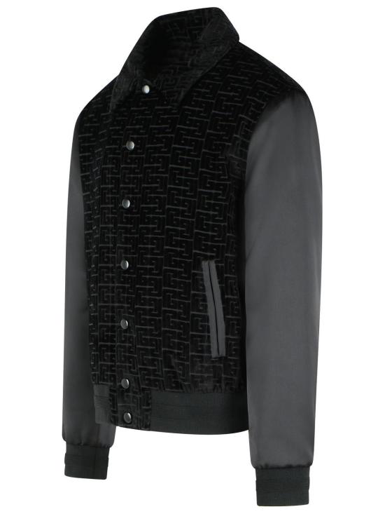 26SS 발망 봄버 자켓 GH1TFA73MI21EAP Black - BALMAIN