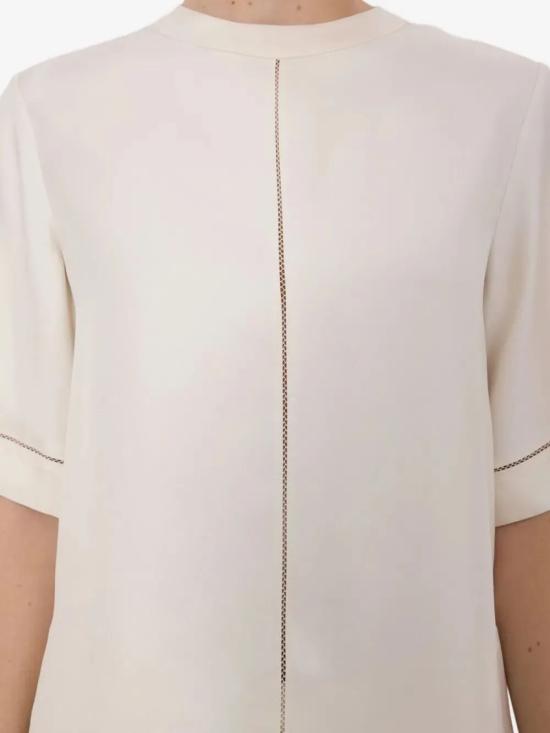 26SS 루루 드 세종 반팔 티셔츠 HAVANAIVORY Beige - LOULOU DE SAISON