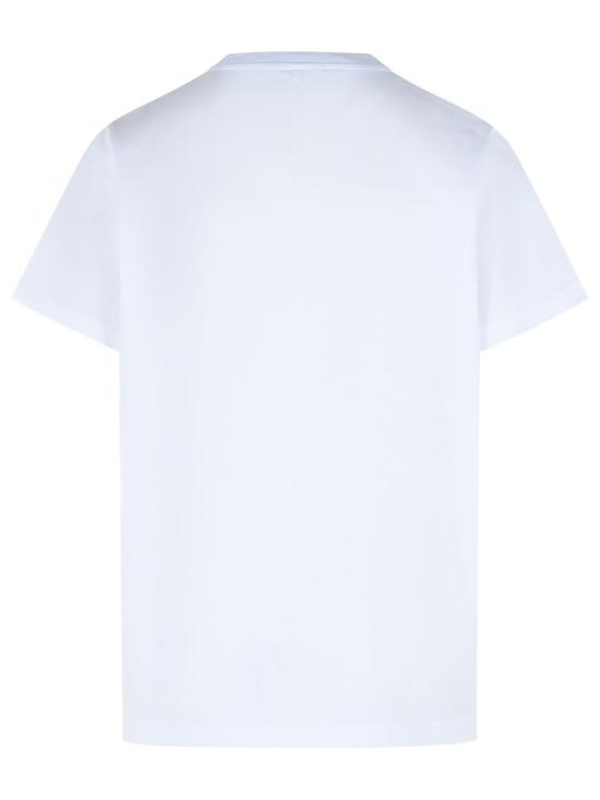 26SS 가니 웨스턴 부츠 프린트 티셔츠 A1050075151 White - GANNI