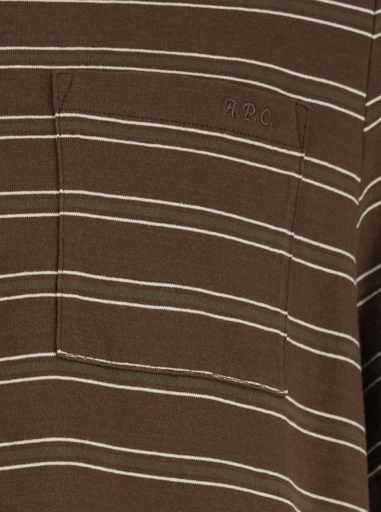 26SS 아페쎄 반팔 티셔츠 COHLVH26534CAA Brown - A.P.C.