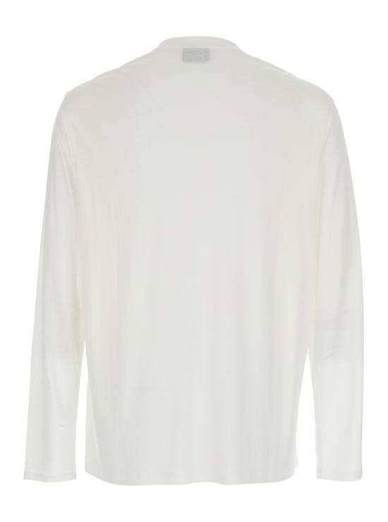 26SS 엠포리오 아르마니 긴팔 티셔츠 EM004591AF13747U0003 White - EMPORIO ARMANI