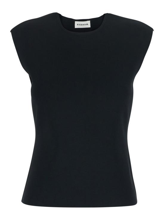 26SS 파로쉬 민소매 티셔츠 D540952ROMA26013 Black