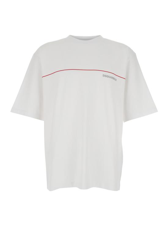 26SS 디스퀘어드2 반팔 티셔츠 S71GD1653D20033100 White