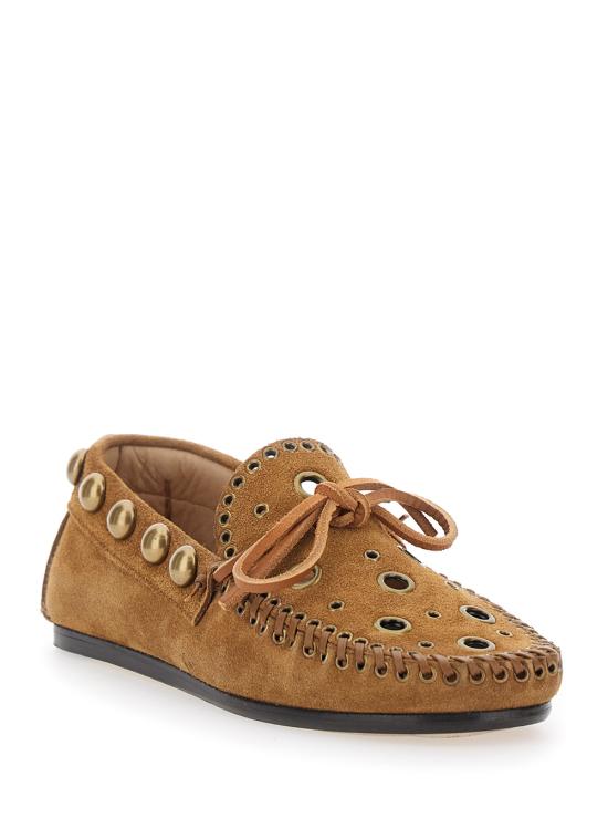 26SS 이자벨마랑 FITZA 핏자 스웨이드 로퍼 MC0019FDD1A21S50CO Brown - ISABEL MARANT