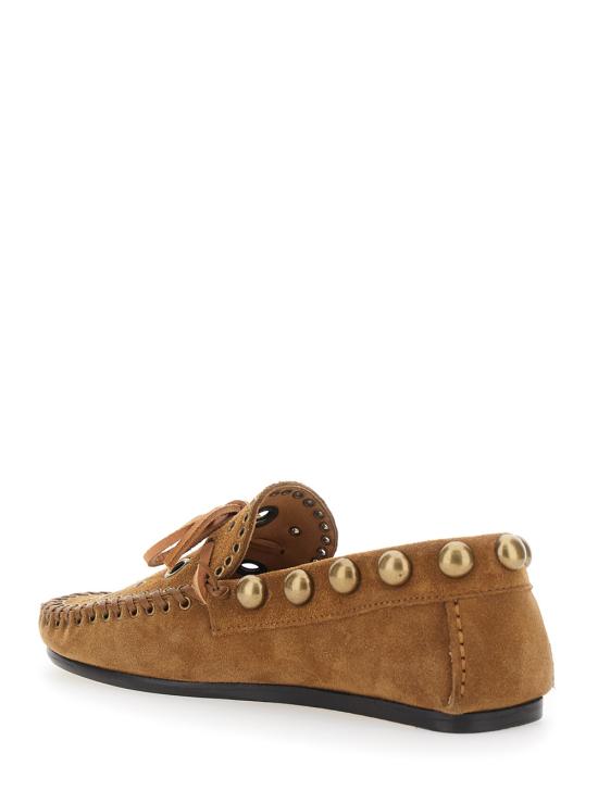 26SS 이자벨마랑 FITZA 핏자 스웨이드 로퍼 MC0019FDD1A21S50CO Brown - ISABEL MARANT