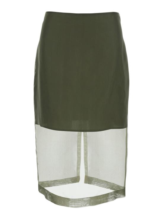 26SS 페데리카 토시 미디 스커트 4070440988 Green