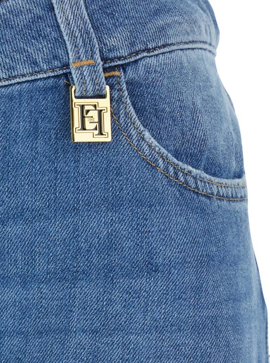 26SS 엘리자베타프랜치 데님 팬츠 PJ21I61E2192 Blu - ELISABETTA FRANCHI