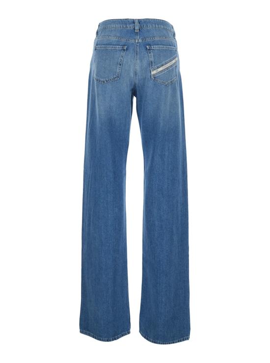 26SS 엘리자베타프랜치 데님 팬츠 PJ21I61E2192 Blu - ELISABETTA FRANCHI