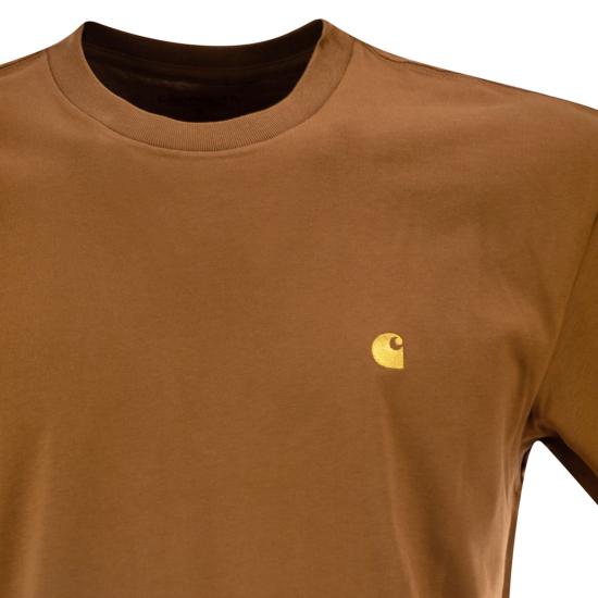  칼하트 숏슬리브 체이스 티셔츠 I026391 BROWN - CARHARTT