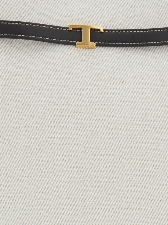 26SS 토즈 토트백 XBWTIMAT300U6J043X White - TODS