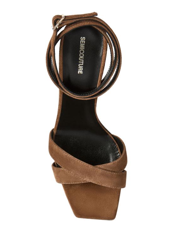 26SS 세미쿠튀르 샌들 Y6SZ40T57 Brown - SEMI-COUTURE