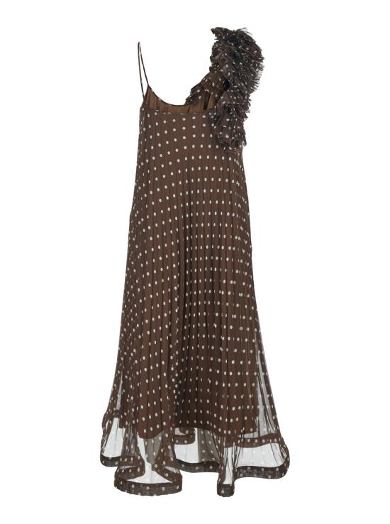 26SS 파로쉬 롱 원피스 D726181PALLINA808 Brown - PAROSH