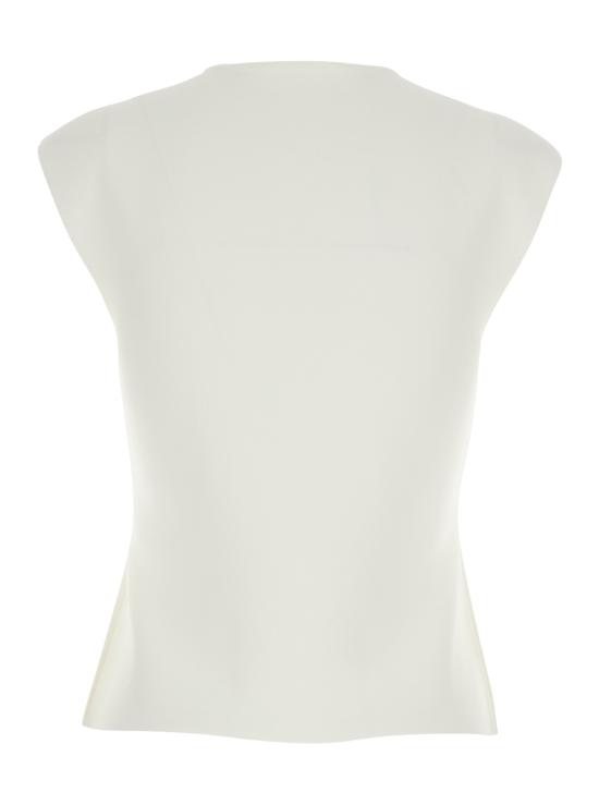 26SS 파로쉬 민소매 티셔츠 D540952ROMA26002 White - PAROSH