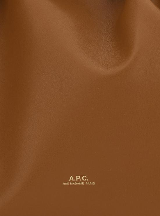 26SS 아페쎄 니논 드로스트링 백 PUAATF61583CAB Brown - A.P.C.
