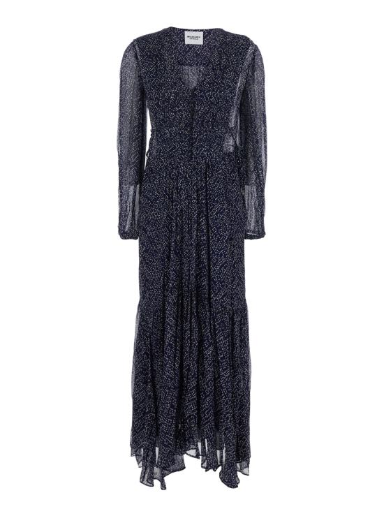 26SS 이자벨마랑에뚜왈 롱 원피스 RO0798FBD1J08E30MI Blu