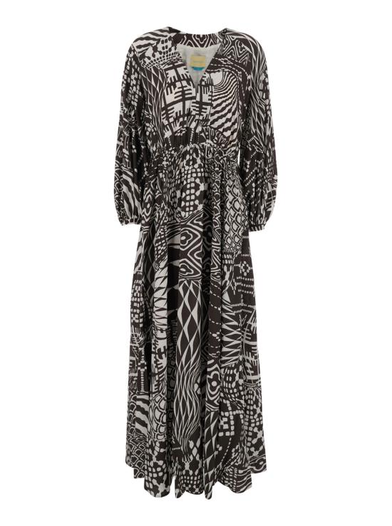 26SS 모모니 롱 원피스 265MMODR010265MO031161 Brown