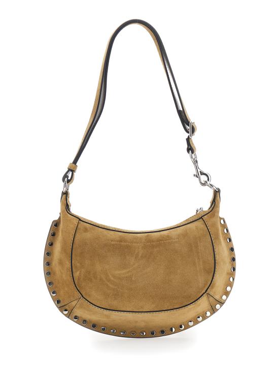 26SS 이자벨마랑 오스칸 문 스웨이드 카프스킨 레더 숄더백 PP0003FAA3C32M50TA Beige - ISABEL MARANT