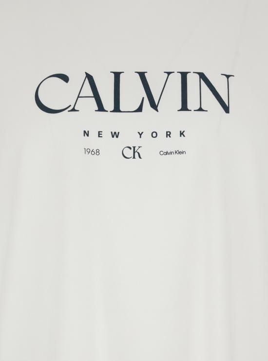 26SS 캘빈클라인 반팔 티셔츠 LV04RE807GYAA White - CALVIN KLEIN