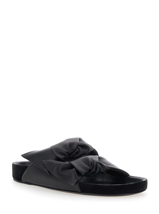 26SS 이자벨마랑 LENNYO 레니요 보우 샌들 SD0277FAD1B06S01BK Black - ISABEL MARANT