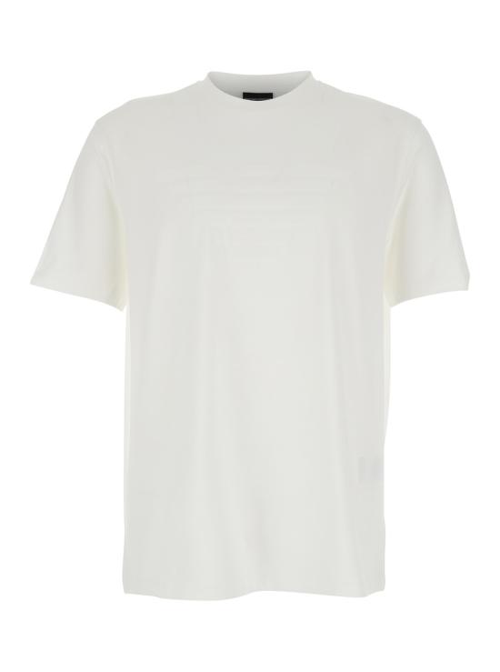 26SS 엠포리오 아르마니 반팔 티셔츠 EM004593AF10762F0200 White