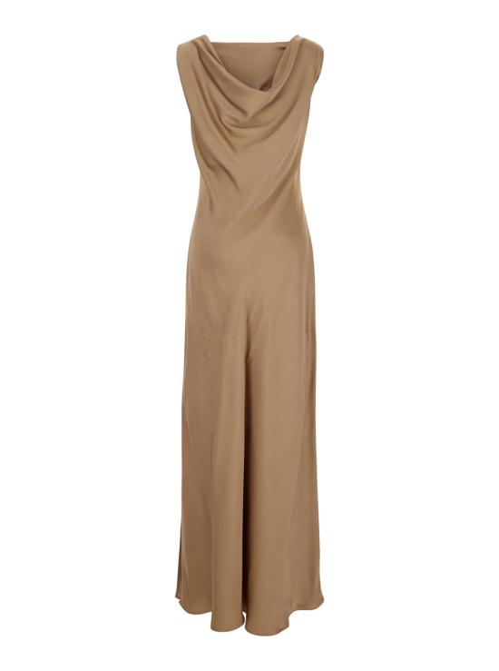 26SS 안토넬리 피렌체 롱 원피스 N6897Q355C105 Beige - ANTONELLI FIRENZE