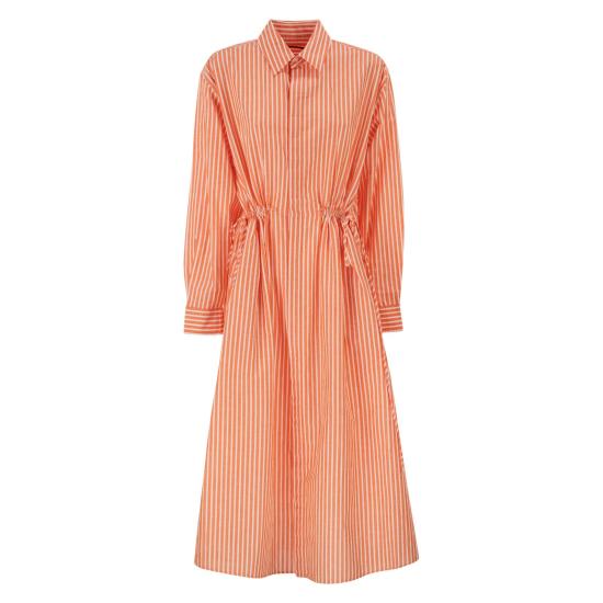 26SS 폴로 랄프로렌 미디 원피스 211A96364 ORANGE