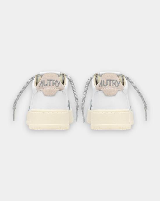 26SS 오트리 메달리스트 로우 스니커즈 AULW SW02 WTH SILV White - AUTRY