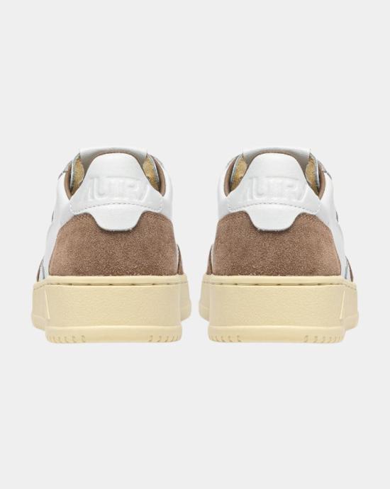 26SS 오트리 메달리스트 로우 스니커즈 AULM FT02 WHT ANTIL Brown - AUTRY