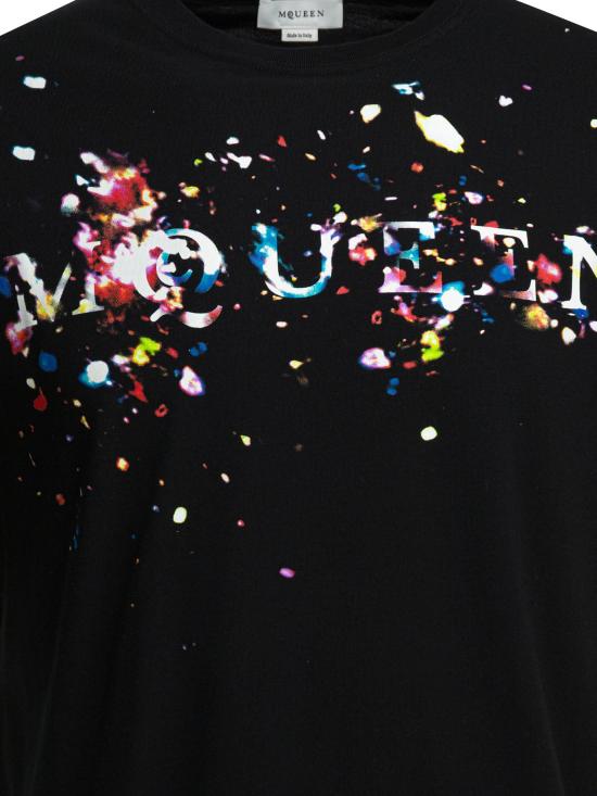 26SS 알렉산더 맥퀸 반팔 티셔츠 857144QTAEF0555 - ALEXANDER MCQUEEN