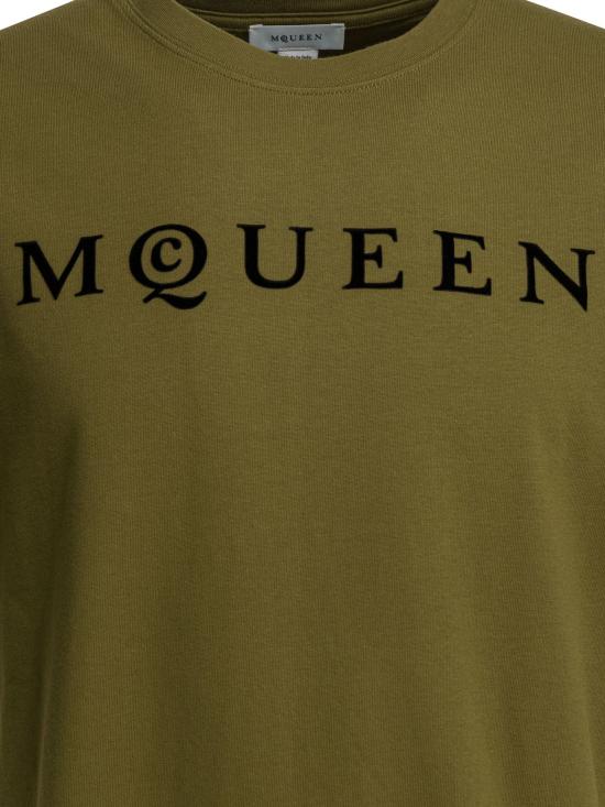 26SS 알렉산더 맥퀸 반팔 티셔츠 847750QTAD50314 - ALEXANDER MCQUEEN