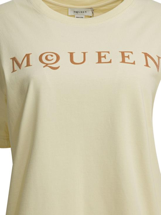 26SS 알렉산더 맥퀸 반팔 티셔츠 858325QLAE69311 - ALEXANDER MCQUEEN