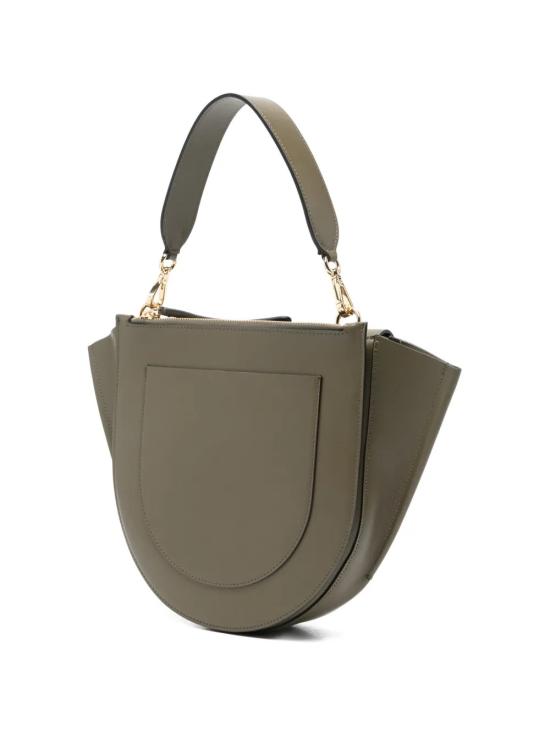26SS 반들러 숄더백 HORTENSIAMEDIUMDEEPOLIVE Green - WANDLER