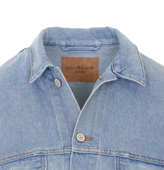 26SS 발렌시아가 레귤러 핏 데님 재킷 861410 TTWB14009 Blue - BALENCIAGA