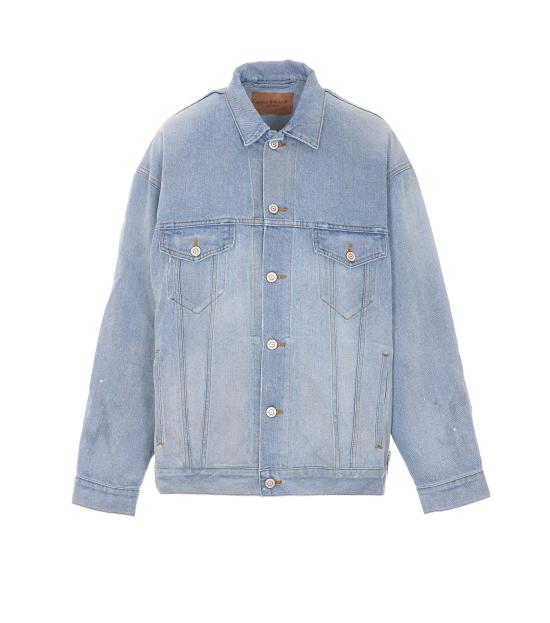 26SS 발렌시아가 레귤러 핏 데님 재킷 861410 TTWB14009 Blue