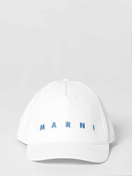 26SS [키즈] 마르니 모자 M01630M00J2 0M100 White - MARNI