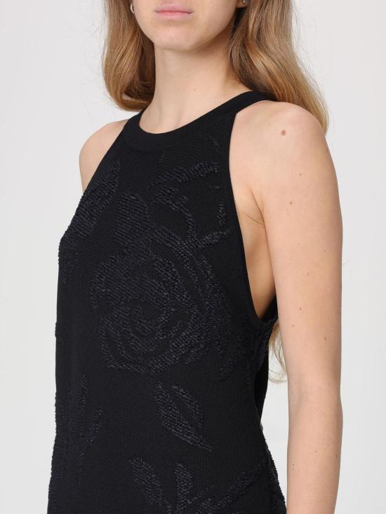 26SS 리비아나 콘티 롱 원피스 F6SA94 Y69 0 Black - LIVIANA CONTI