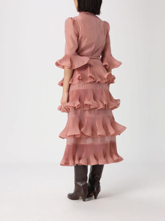 26SS 짐머만 롱 원피스 6355DC26R LIP Pink - ZIMMERMANN