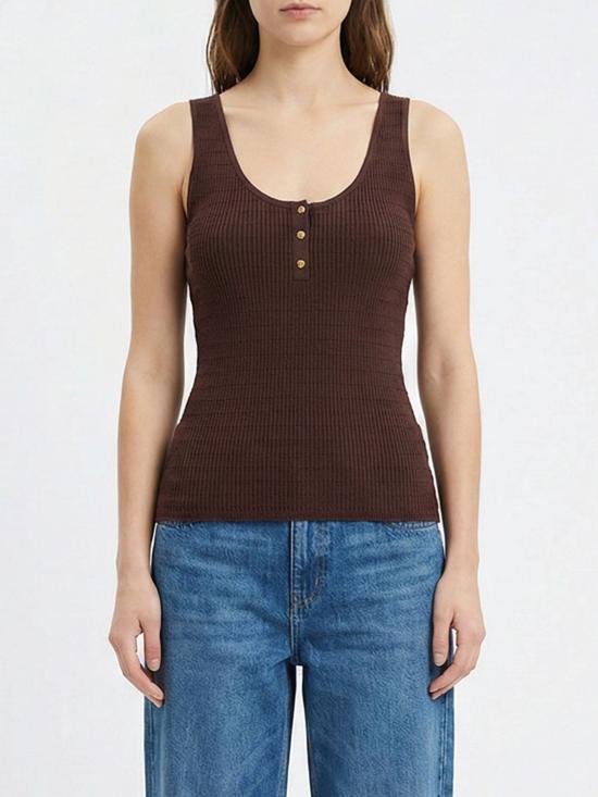 26SS 엘리자베타프랜치 반팔 티셔츠 TK75B61E2 644 Brown