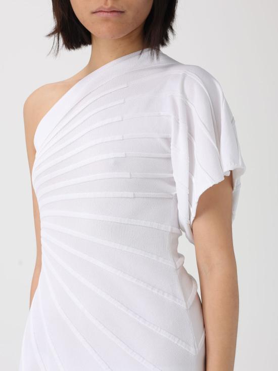 26SS 리비아나 콘티 롱 원피스 F6SA40 A01 0 White - LIVIANA CONTI