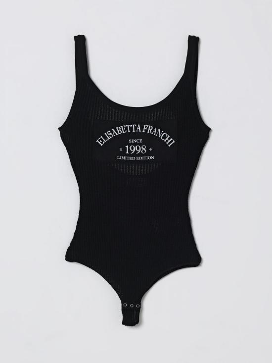 26SS 엘리자베타프랜치 민소매 티셔츠 BK81Q61E2 110 Black - ELISABETTA FRANCHI