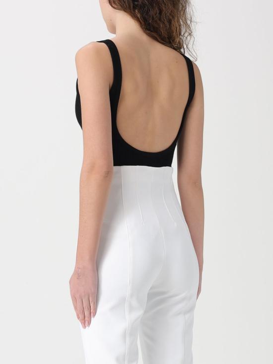 26SS 엘리자베타프랜치 민소매 티셔츠 BK81Q61E2 110 Black - ELISABETTA FRANCHI