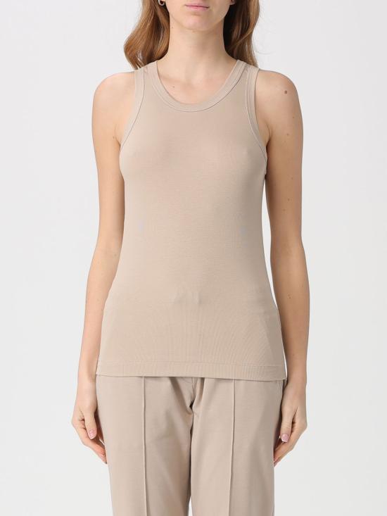 26SS 브루넬로 쿠치넬리 반팔 티셔츠 M0TC8FX230 C8539 Beige