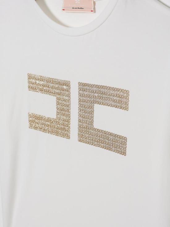 26SS [키즈] 엘리자베타프랜치 티셔츠 EFTS259JE006 0115 Ivory - ELISABETTA FRANCHI