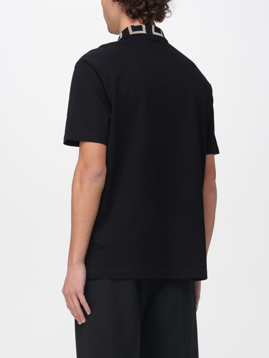 26SS 베르사체 폴로 티셔츠 A874021A06199 1B000 Black - VERSACE